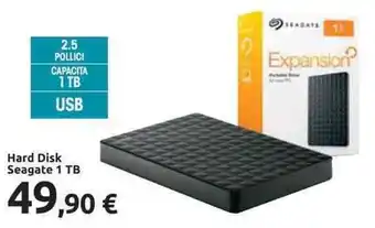 Seagate 1 TB Hard Disk