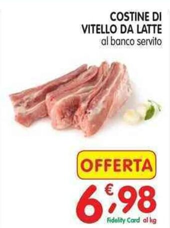 Costine di Vitello da Latte