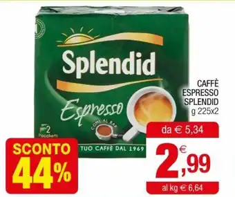 Splendid Caffè Espresso 225 g x 2