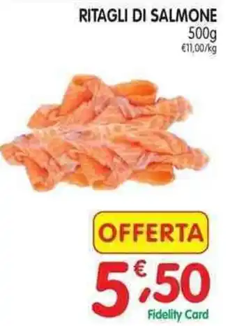 D'Ambros Ritagli di Salmone 500g offerta