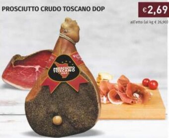 Prezzemolo e Vitale Prosciutto Crudo Toscano DOP offerta