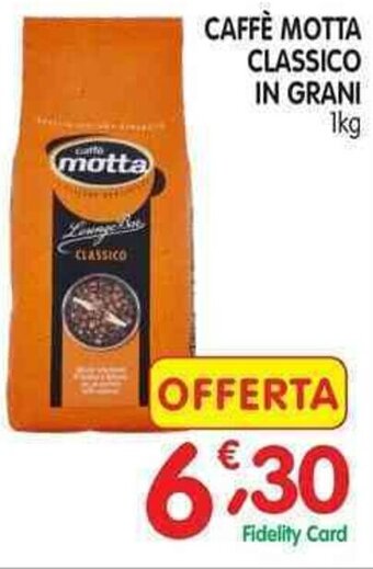D'Ambros Caffè Motta Classico in Grani 1kg offerta