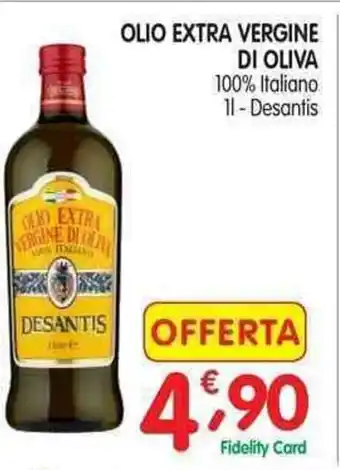 D'Ambros Desantis Olio Extra Vergine di Oliva 1L offerta
