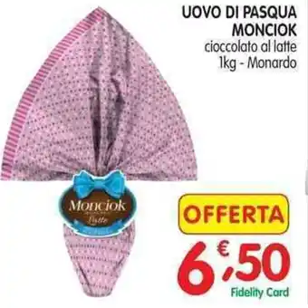Monciok Uovo di Pasqua 1kg