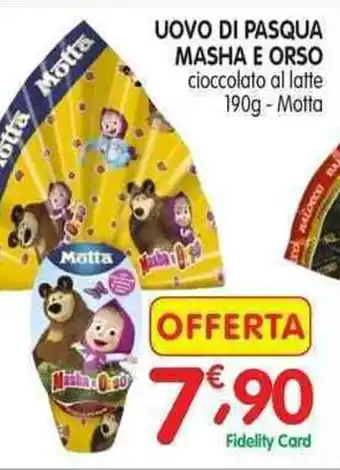 Motta Uovo di Pasqua Masha e Orso 190g