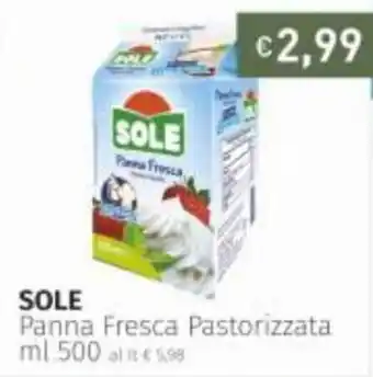 Prezzemolo e Vitale Sole Panna Fresca Pastorizzata 500 ml offerta