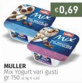 Muller Mix Yogurt vari gusti 150 gr