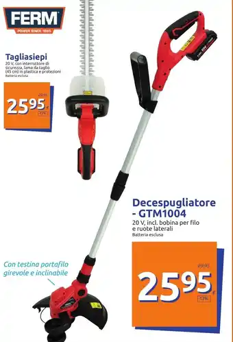 Action Ferm Decespugliatore - GTM1004 offerta