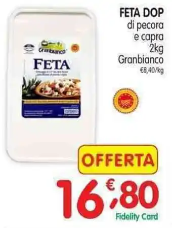 D'Ambros Granbianco Feta DOP 2kg offerta