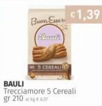 Prezzemolo e Vitale Bauli Trecciamore 5 Cereali 210 gr offerta