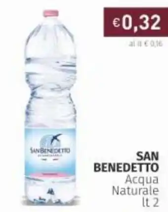 San Benedetto Acqua Naturale 2 lt