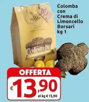 Carrefour Express Colomba con Crema di Limoncello Borsari 1 kg offerta