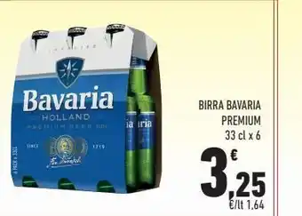 Conad Birra bavaria premium 33 cl x6 offerta