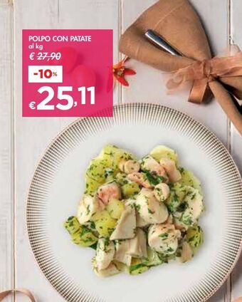 Bennet Polpo con patate offerta