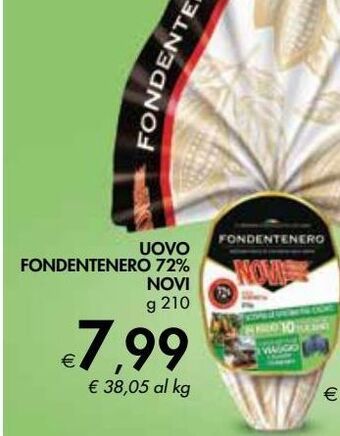 Bennet Uovo fondentenero 72% novi g 210 offerta