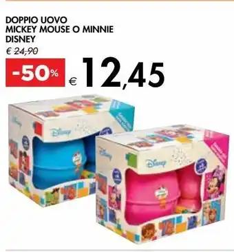 Bennet Doppio uovo mickey mouse o minnie disney offerta