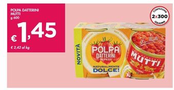 Polpa di pomodoro mutti
