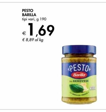 Bennet Pesto barilla offerta
