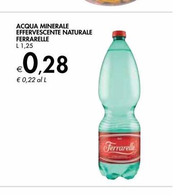 Bennet Acqua minerale effervescente naturale ferratelle offerta