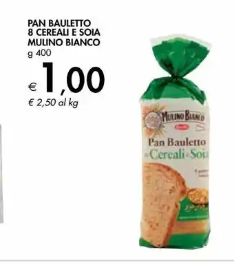 Bennet Pan bauletto 8 cereal e soia mulino bianco offerta