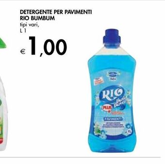 Detergente per pavimenti rio  bumbum
