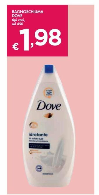 Bennet Bagno schiuma dove offerta