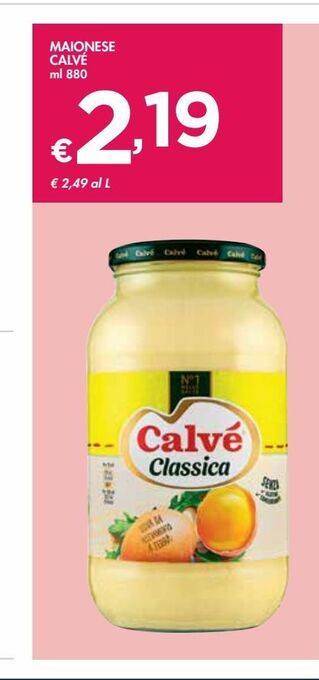 Bennet Maionese calvé offerta