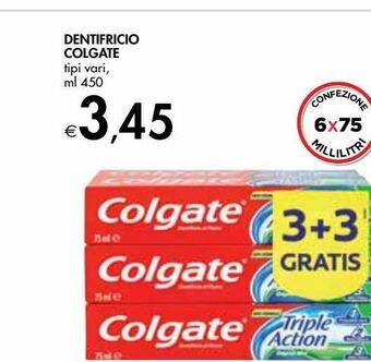 Bennet Dentifricio colgate offerta
