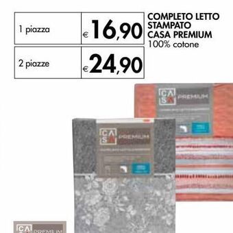 Bennet Completo letto stampato casa premium 1 piazza offerta