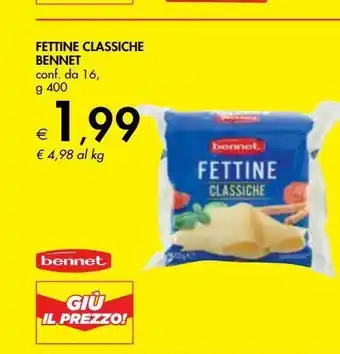 Bennet Formaggio classiche bennet offerta