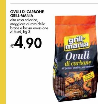 Ovuli di carbone grill-mania