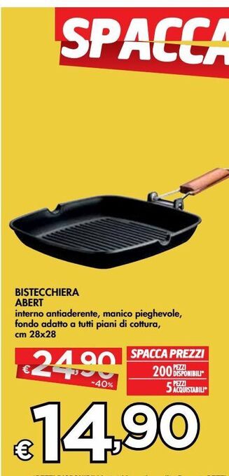 Bennet Bistecchiera abert offerta