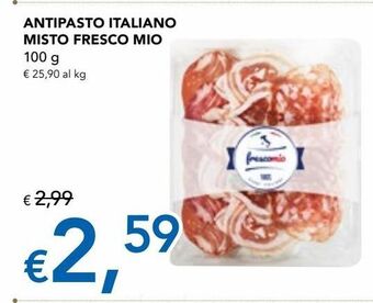 Antipasto italiano misto fresco mio