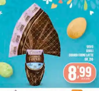 Eurospar Uovo bauli grandi firme latte offerta
