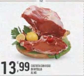 Eurospar Costata con osso di vitello offerta