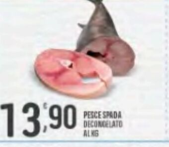 Eurospar Pesce spada decongelato offerta