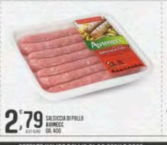 Eurospar Salsiccia di pollo avimecc offerta