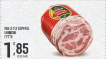 Eurospar Pancetta coppata leoncini offerta