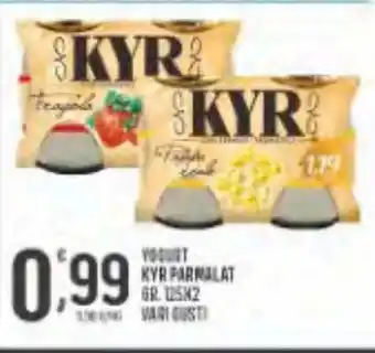 Eurospar Yogurt kyr parmalat offerta