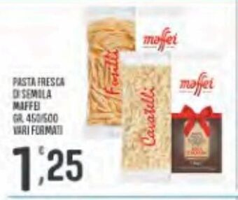 Eurospar Pasta fresca di semola maffei offerta
