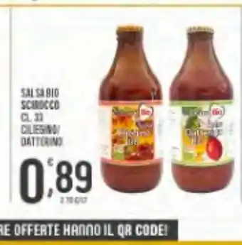 Eurospar Salsa bio scirocco offerta