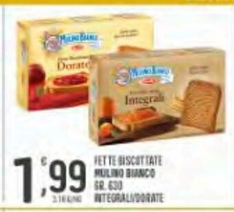 Eurospar Fette biscottate mulino bianco offerta