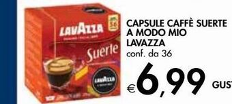 Bennet Capsule di caffè suerte a modo mio lavazza offerta