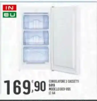 Congelatore 3 cassetti daya