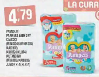 Pannolini pampers baby dry
