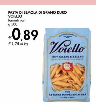 Bennet Pasta di semola di grano duro voiello offerta