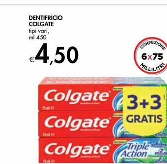 Bennet Dentifricio colgate offerta