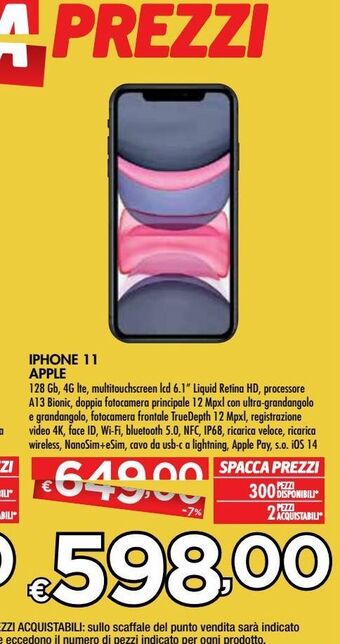 Bennet Iphone 11 apple offerta