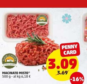 PENNY Macinato misto 500 g offerta