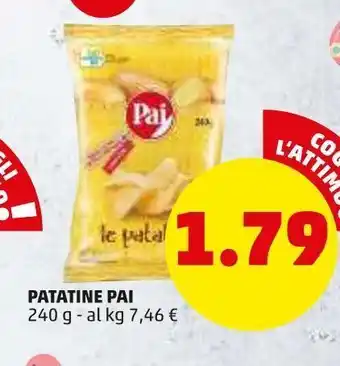 PENNY Patatine pai 240 g offerta